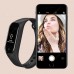 Bakeey M4V USB Charging Custom Dials Full Touch Screen Heart Rate Blood Pressure O2 Monitor Weather Push bluetooth Smart Band