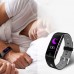 F10TA Smart Wristband Body Temperature Bracelet Movement Weather Temperature Heart Rate Blood Pressure Oxygen Monitoring Smart Bracelet