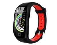 F21 Color Screen Smart Bracelet Exercise Heart Rate Blood Pressure Waterproof Sleep Health Monitoring Step Counter Bluetooth Reminder Wristband