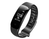 W7 Sport Smart Bracelet for Men Bluetooth Fitness Tracker Big Ultra Retina Full Touch Screen Medical Grade Heart Rate Blood Pressure Oxygen Monitor Wristband