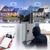 CHAMOUS WIFI Doorbell Smart Home Wireless Phone Door Bell Camera Security Video Intercom 720P HD IR Night Vision For Apartments