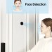 Smart Cat Eye Video Screen Doorbell 1080P 161° FHD Wireless with 5inch Touch Screen AI Face PIR Movement Detection