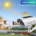 Solar Power Dummy Camera Security Waterproof Fake Camera Outdoor Indoor Bullet LED Light Monitor CCTV Surveillance Camera