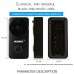 WiFi Wireless Video Doorbell 720P Full HD Wireless Home Security Doorbell with PIR Motion Detection 166.