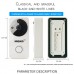 WiFi Wireless Video Doorbell 720P Full HD Wireless Home Security Doorbell with PIR Motion Detection 166.