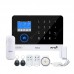 Switchable Wireless Home Security WIFI GSM GPRS Alarm system APP Remote Control RFID card Arm Disarm