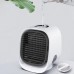 A201 USB Air Cooler Fan Mini Desktop Air Conditioner with Night Light Water Cooling Fan Humidifier Purifier