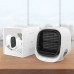 A201 USB Air Cooler Fan Mini Desktop Air Conditioner with Night Light Water Cooling Fan Humidifier Purifier