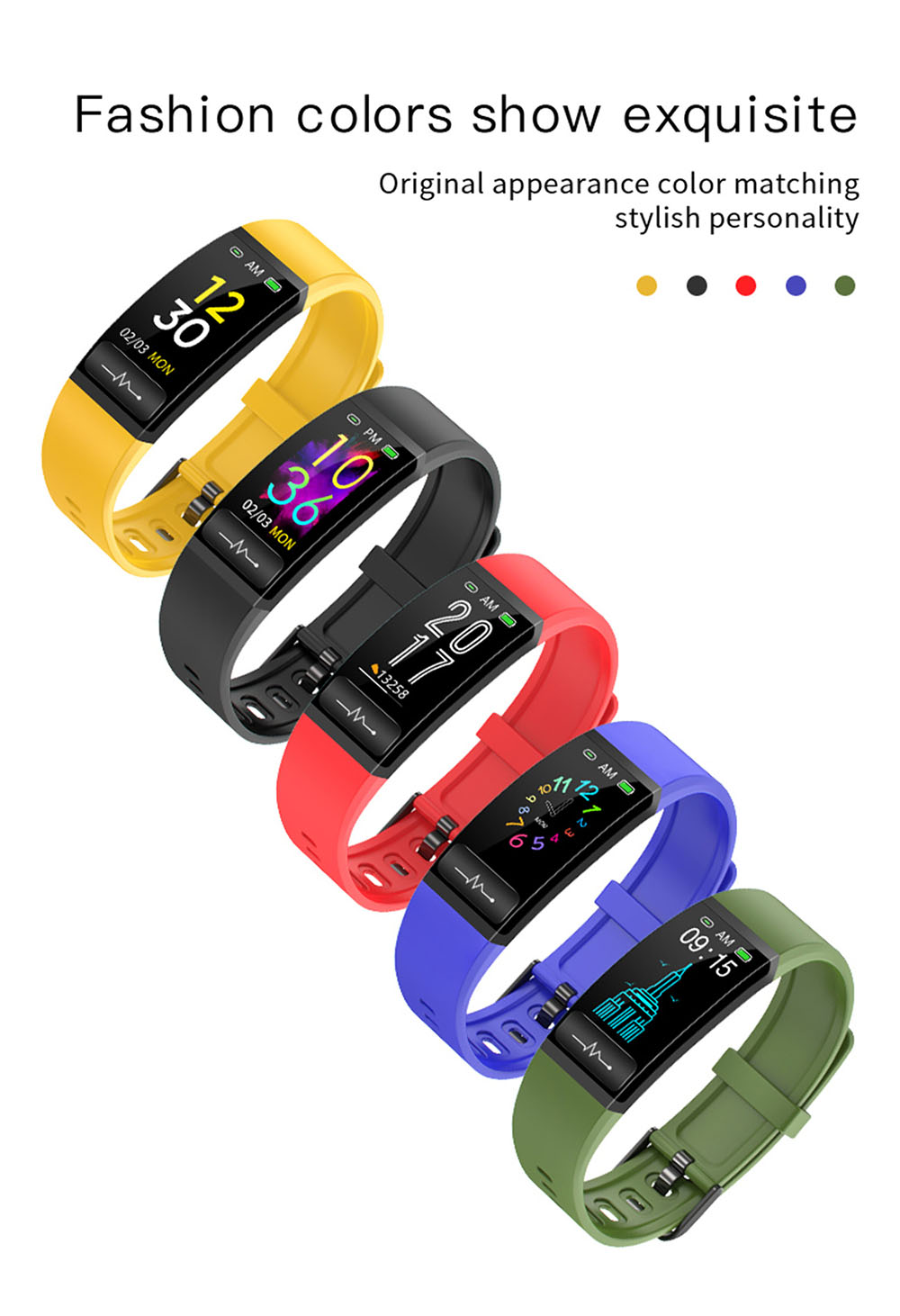 M8 Smart Bracelet - Red