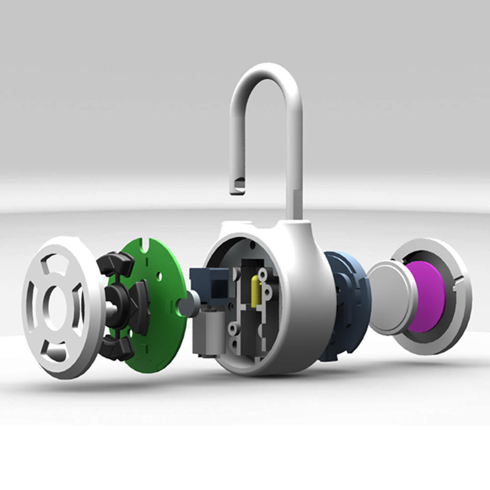 APP Intelligent Password Lock Android iOS APP Unlock Anti-Theft Security Combina